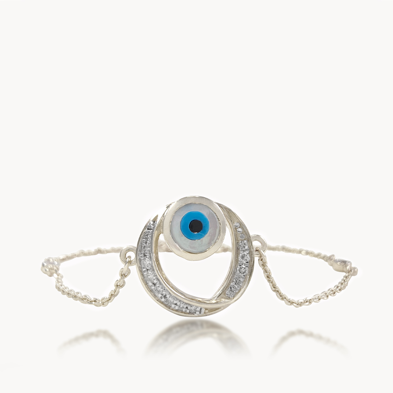 Mystic Evil Eye Diamond Bracelet