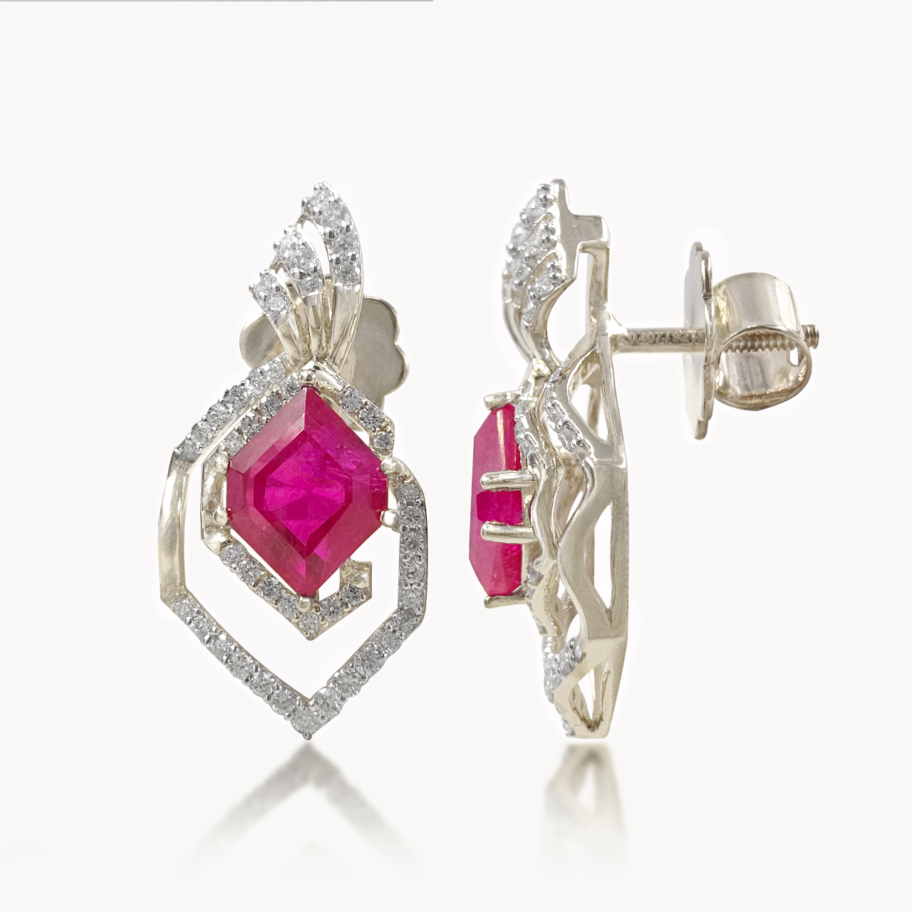 Rosy's Hex Earing