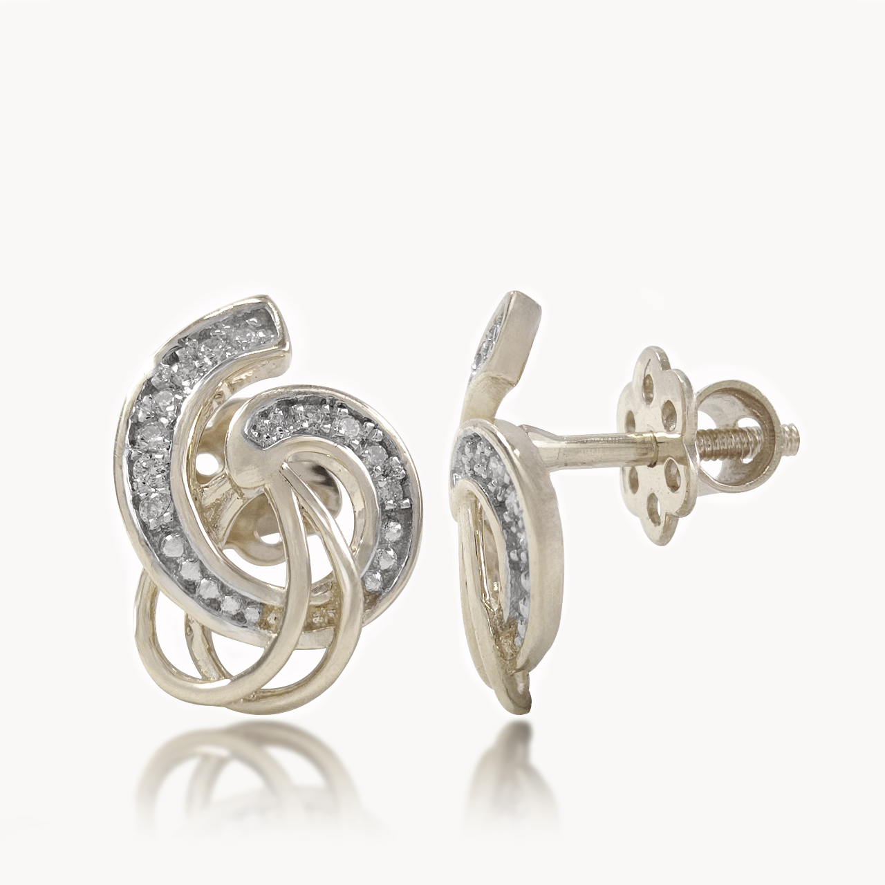 Aquatic Sparkle Diamond Studs