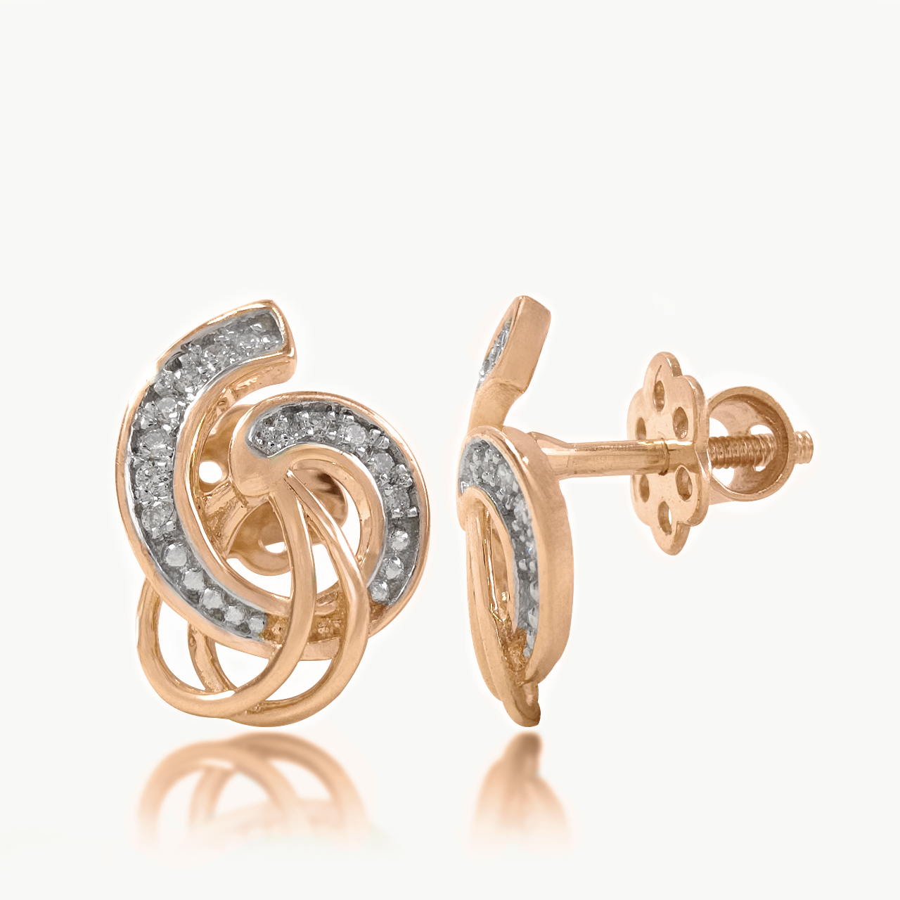 Aquatic Sparkle Diamond Studs