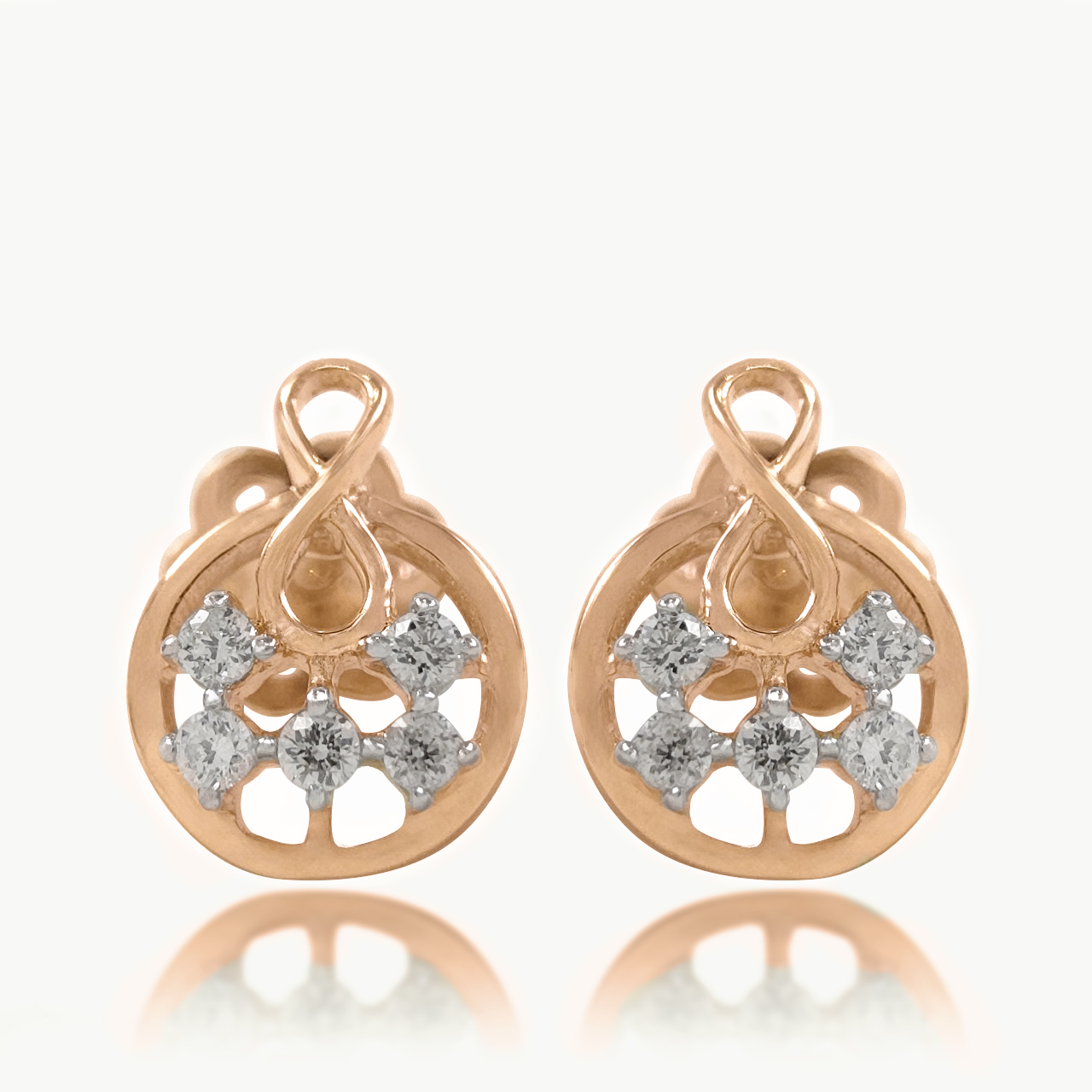 Infinite Moon Diamond Studs