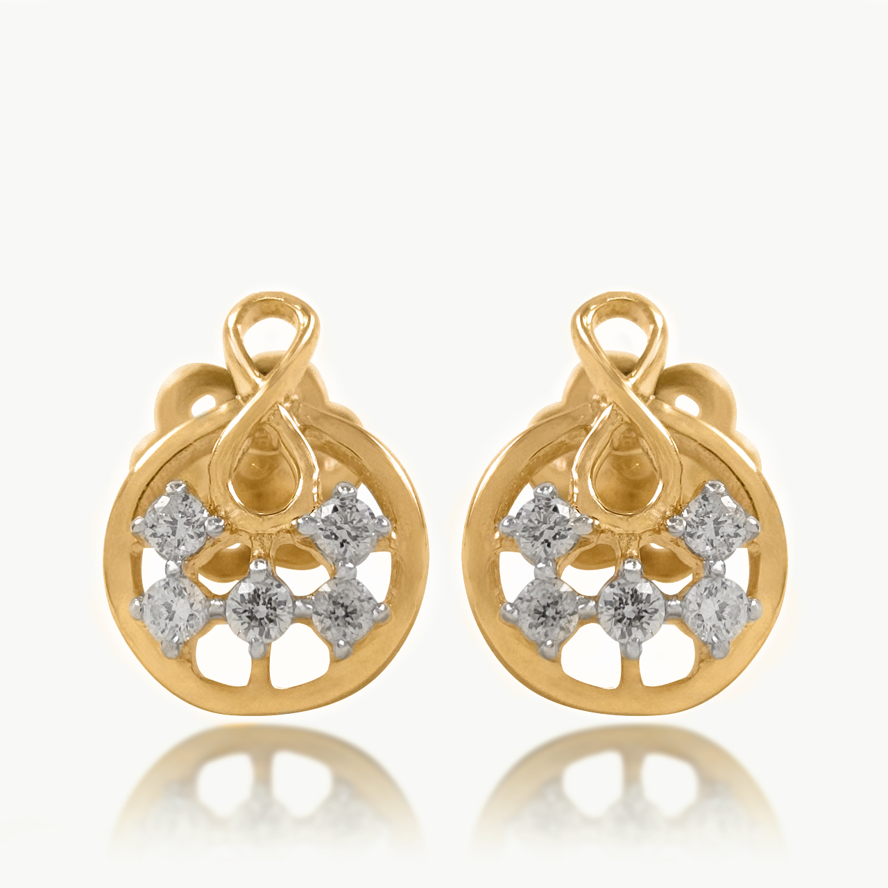 Infinite Moon Diamond Studs