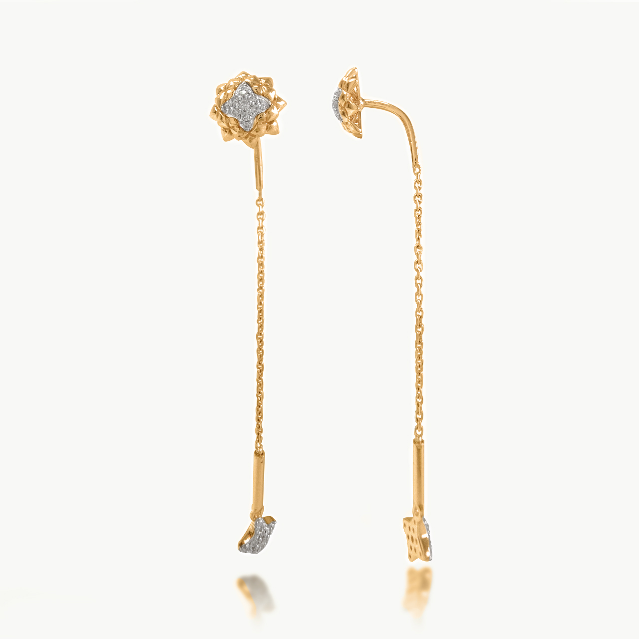 Starfall's Diamond Dangler Earrings