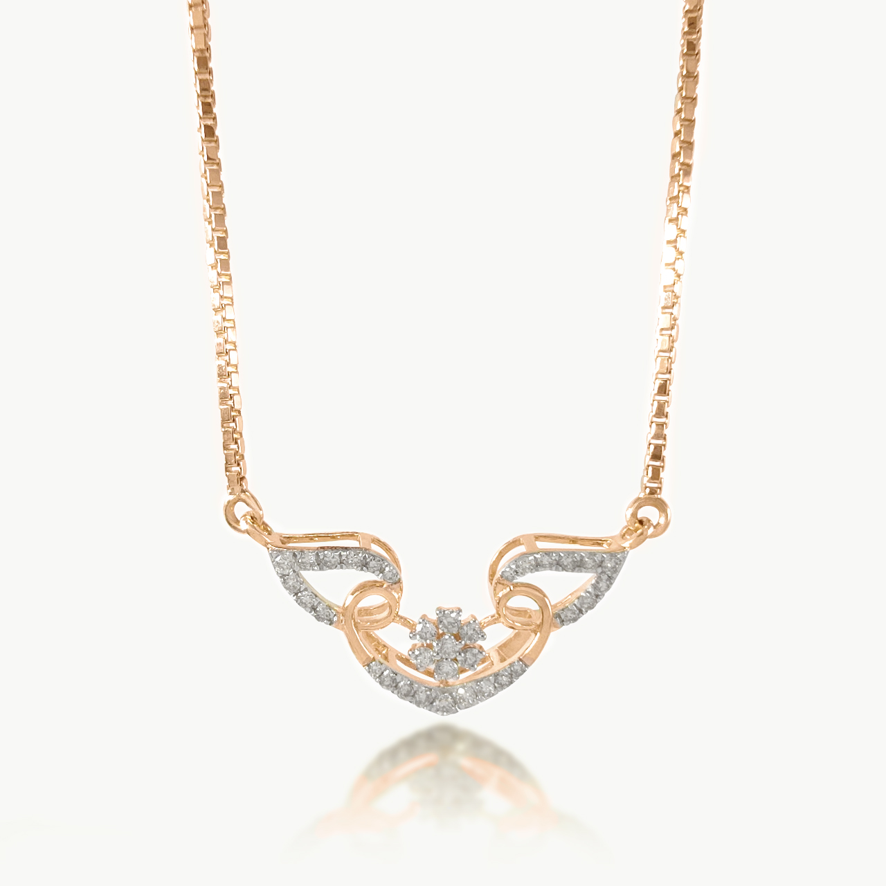 Hearty Design Diamond mangalsutra