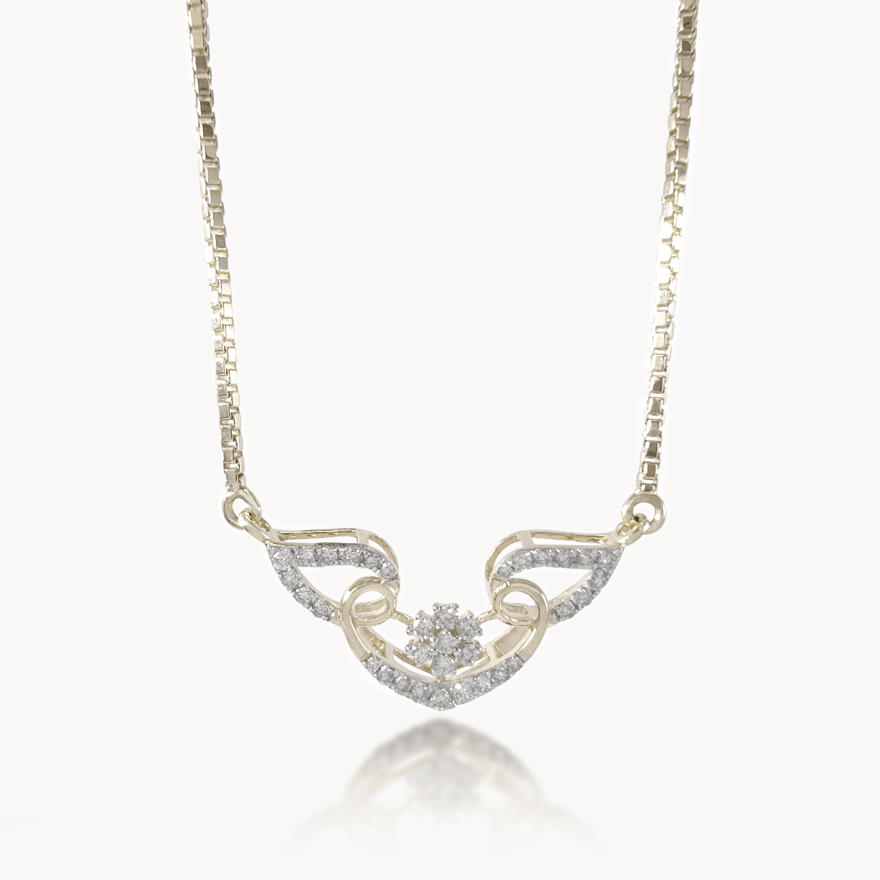 Hearty Design Diamond mangalsutra