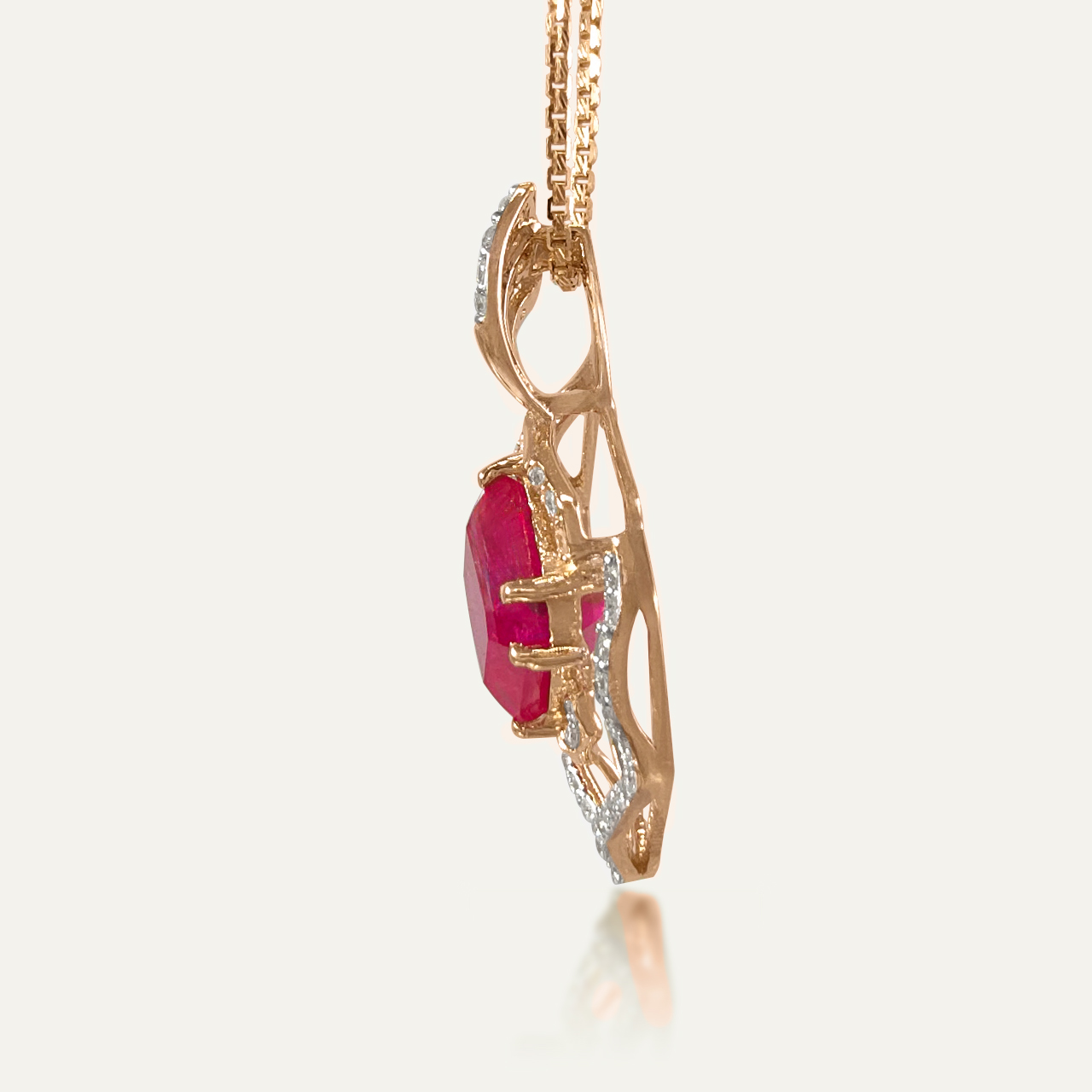 Rosy's Hex Pendant