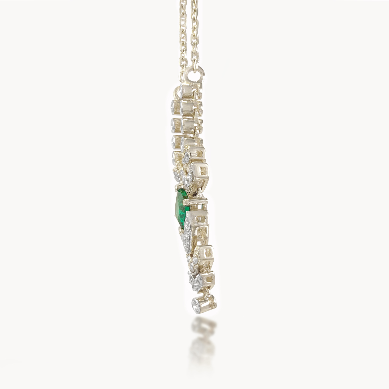 Vamp's Y Diamond Mini-Necklace