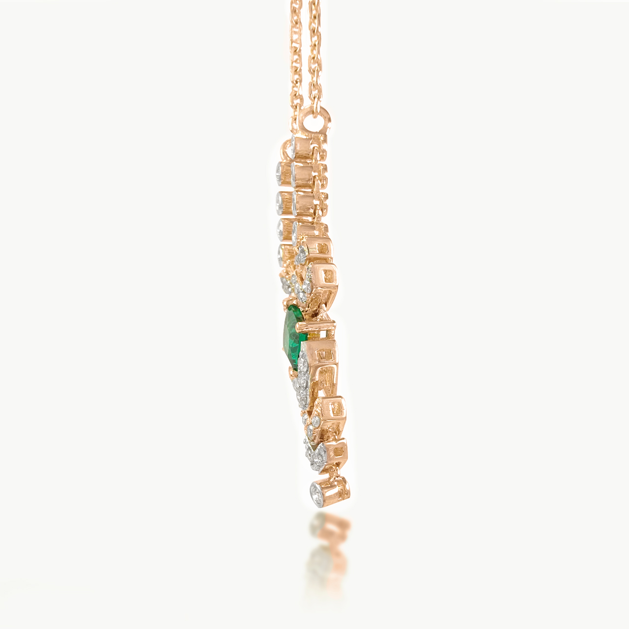 Vamp's Y Diamond Mini-Necklace