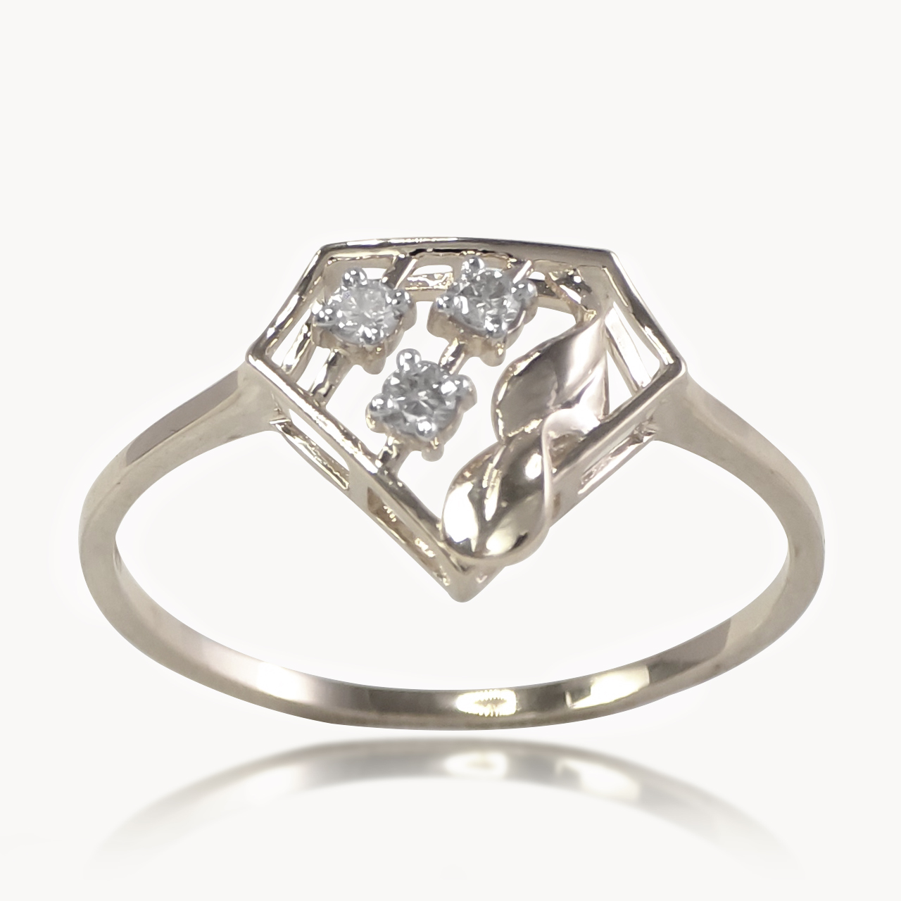 Eterna curve Diamond Ring