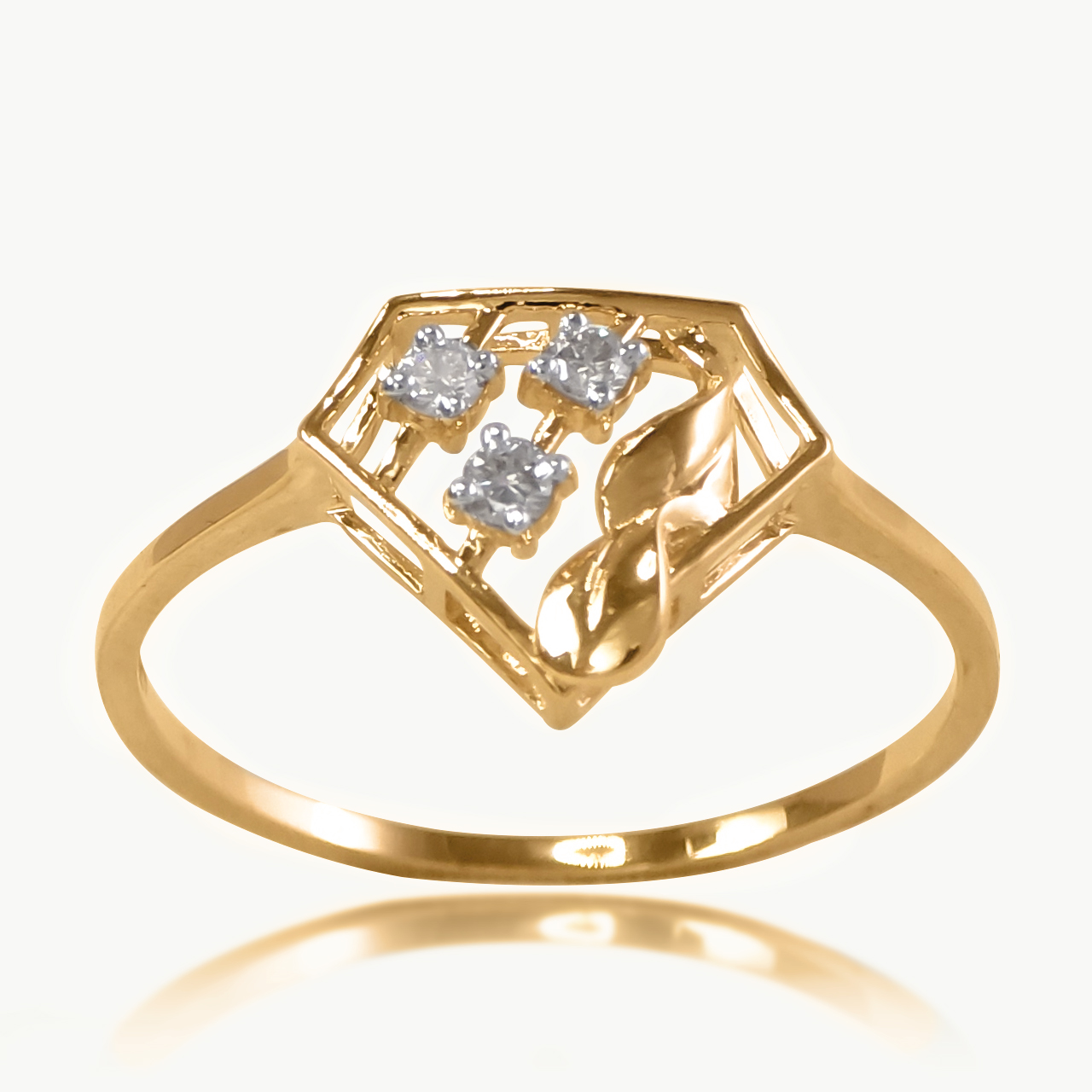 Eterna curve Diamond Ring