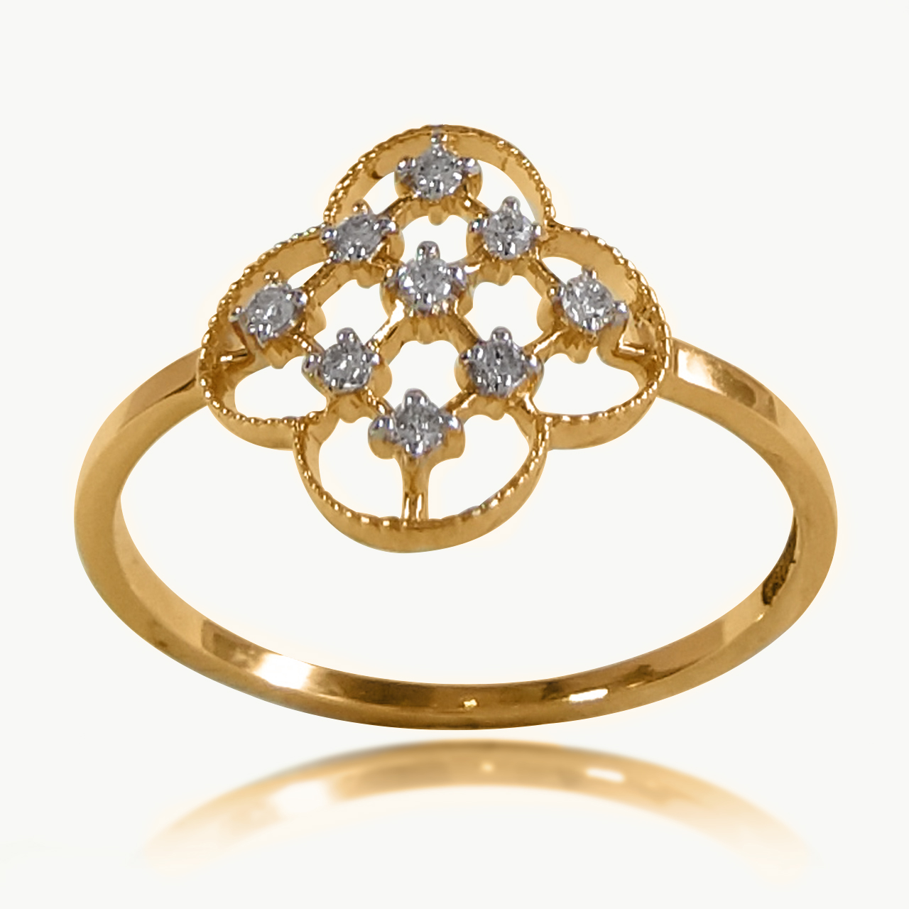 Winnie Sunflower Design Ring For Her