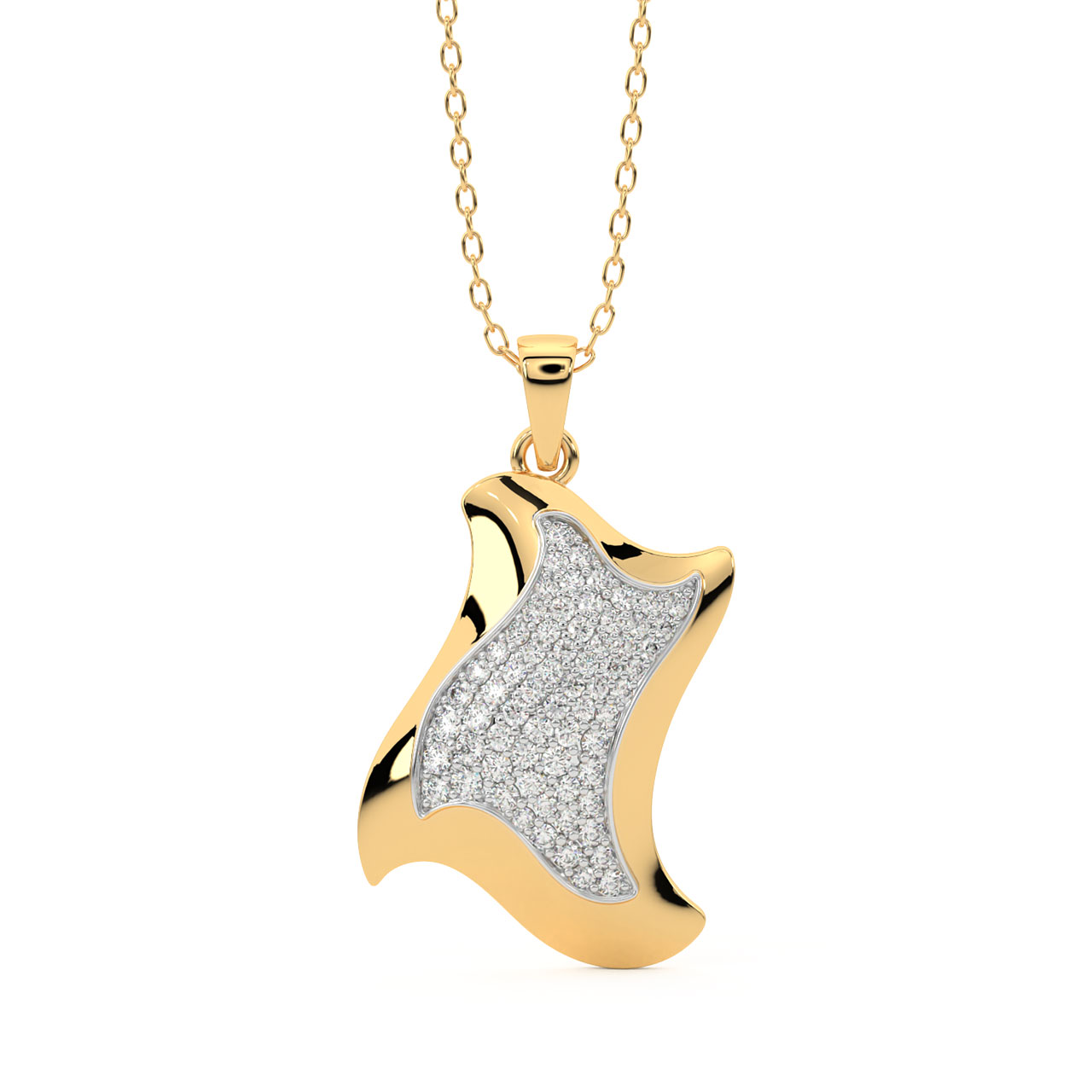 Ezra Diamond Office Wear Pendant