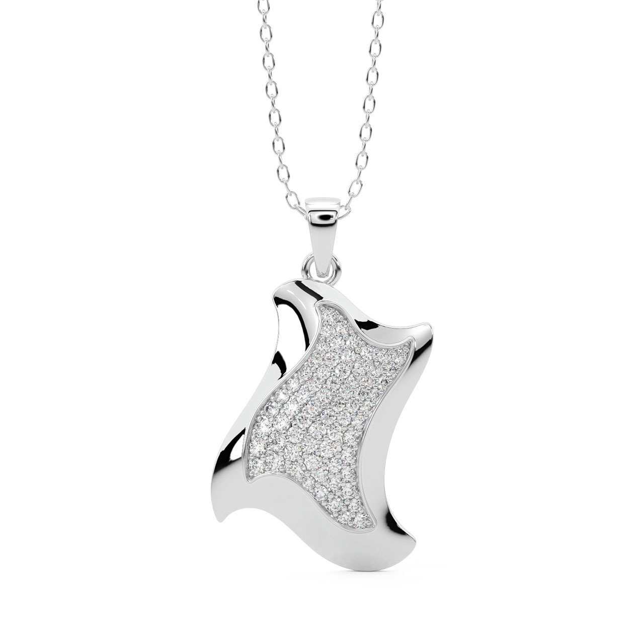 Ezra Diamond Office Wear Pendant