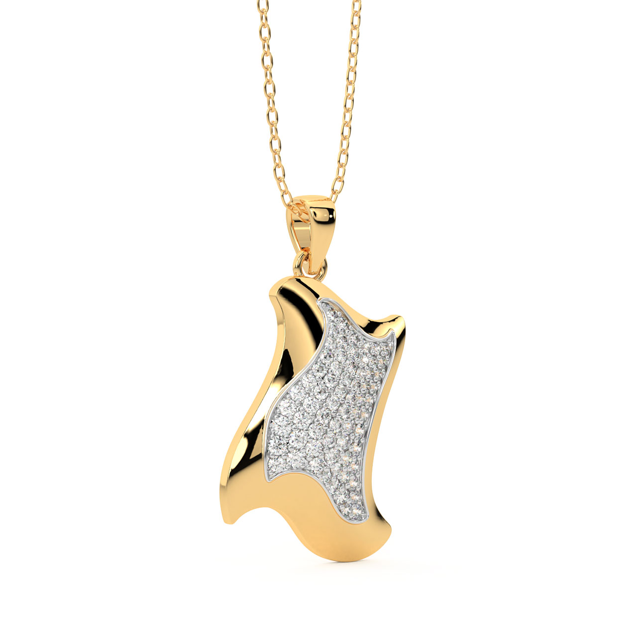 Ezra Diamond Office Wear Pendant