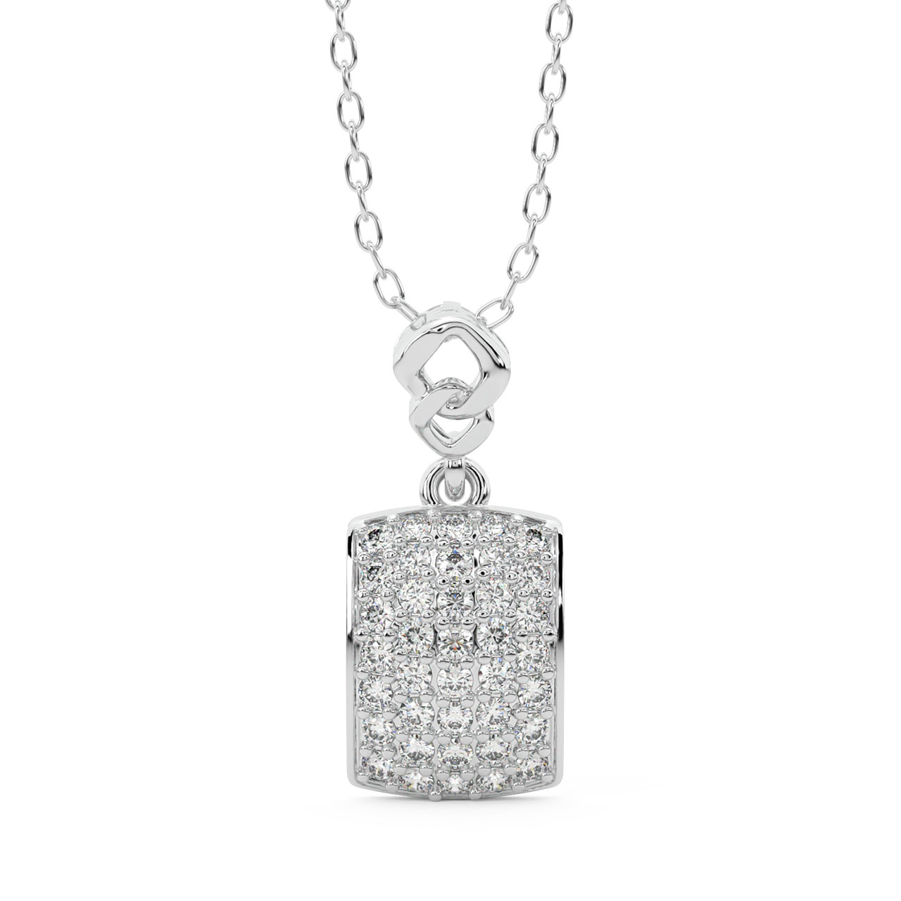 William Diamond Office Wear Pendant