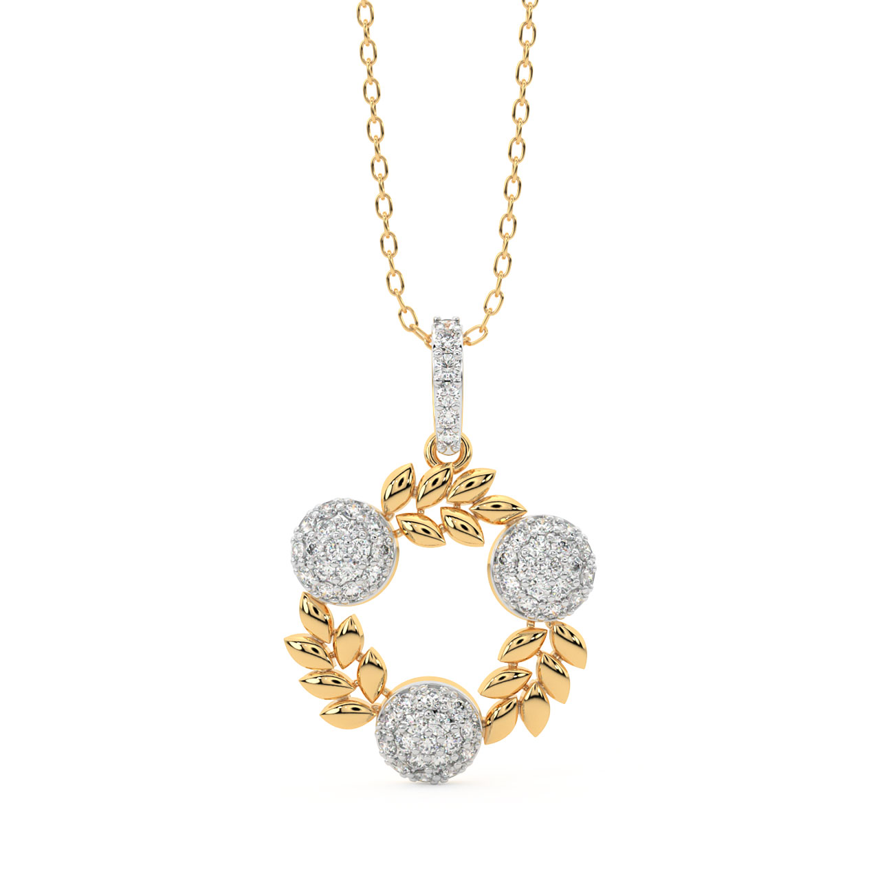 Aabha Diamond Office Wear Pendant