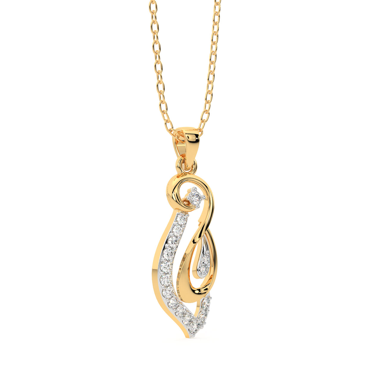 Nova Diamond Office Wear Pendant