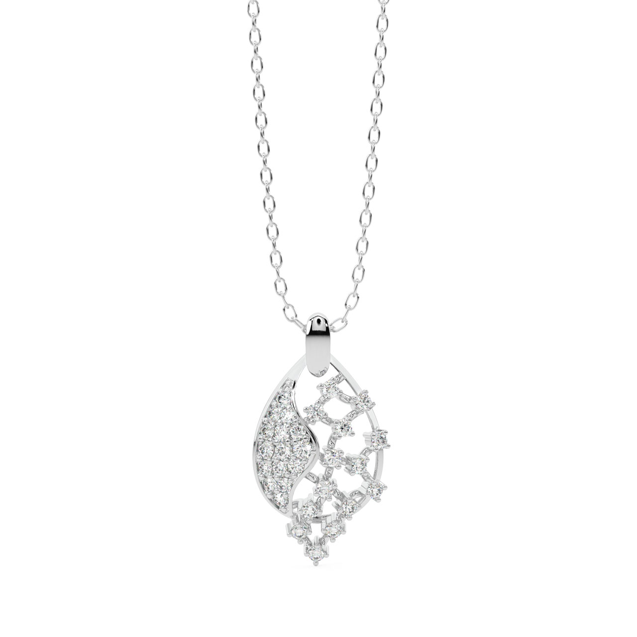 Cole Round Diamond Office Wear Pendant