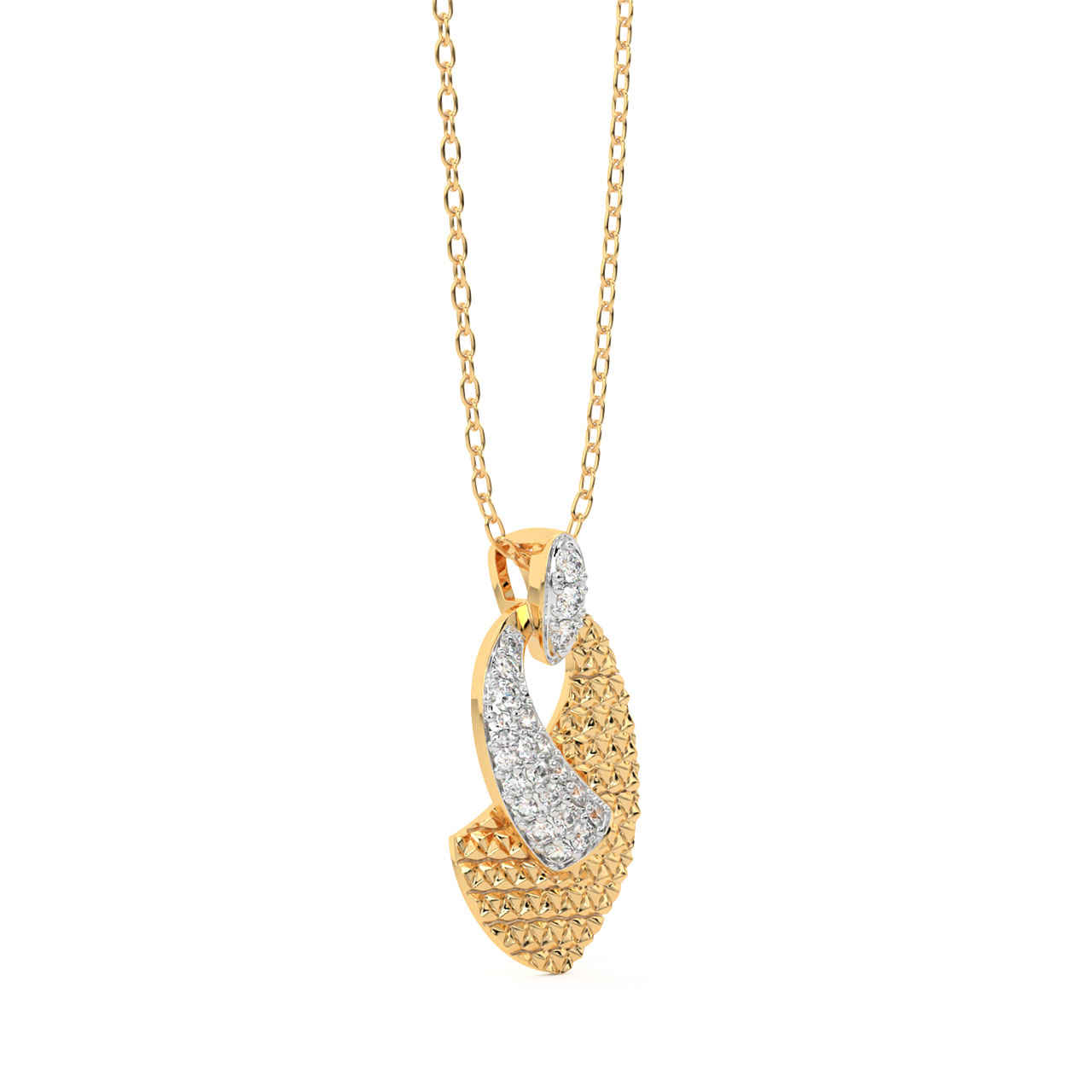 Austin Round Diamond Pendant