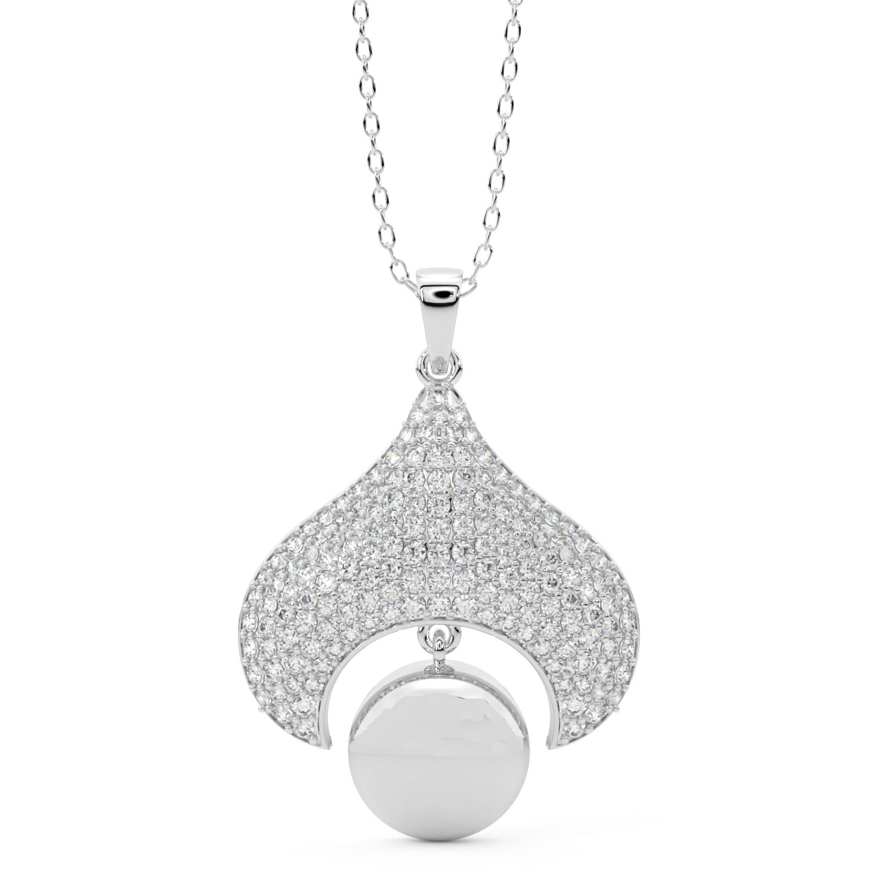 Aria Diamond Office Wear Pendant