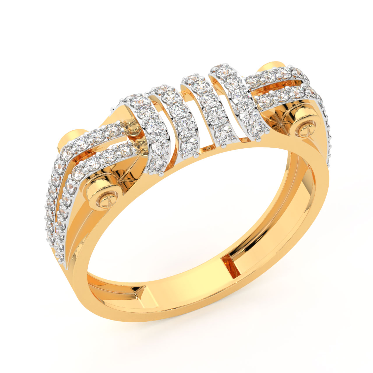 Owen Round Diamond Ring For Him