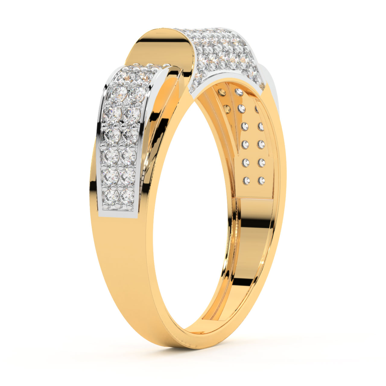 Linara Round Diamond Ring For Him