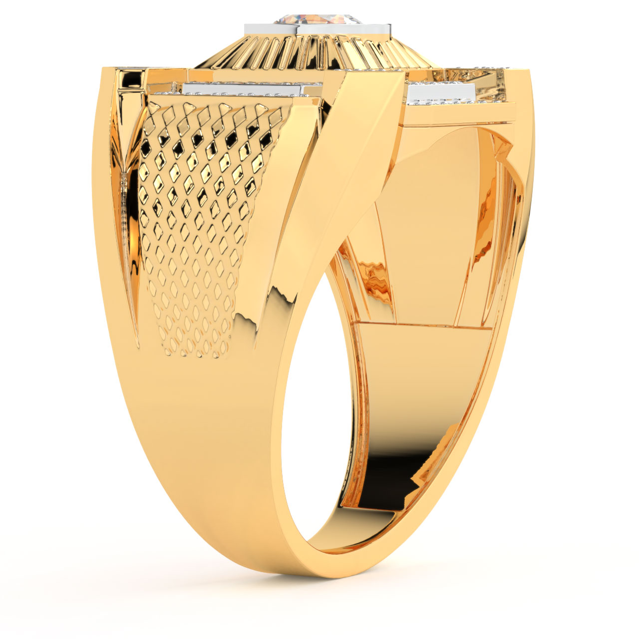 Buy 22K Plain Gold Lord Venkateswara Ring 93VC2975 Online from Vaibhav  Jewellers