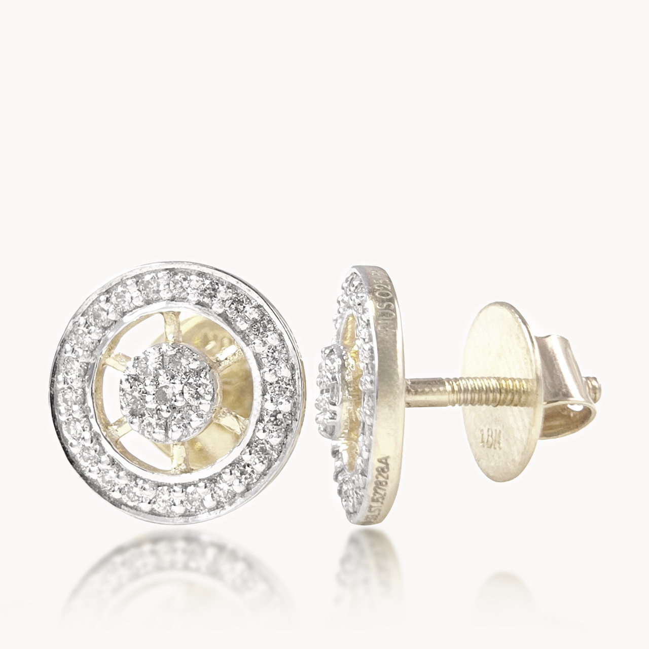 Wheelie Design Earrings