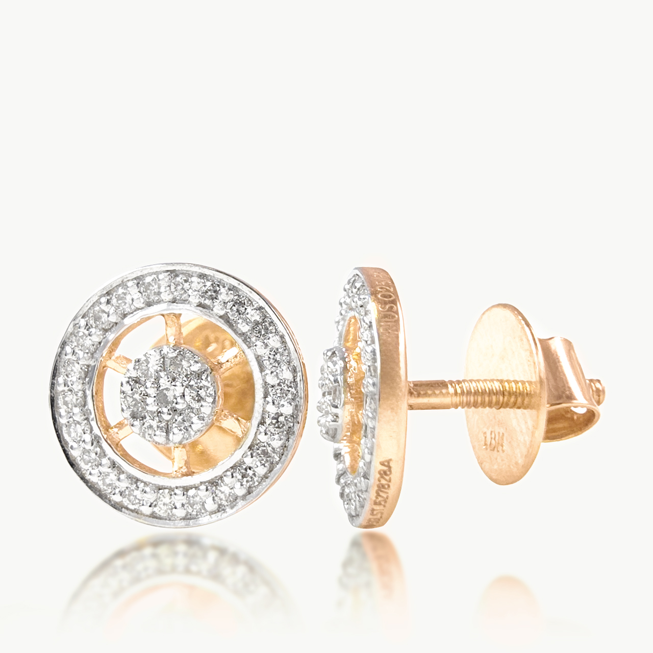 Wheelie Design Earrings