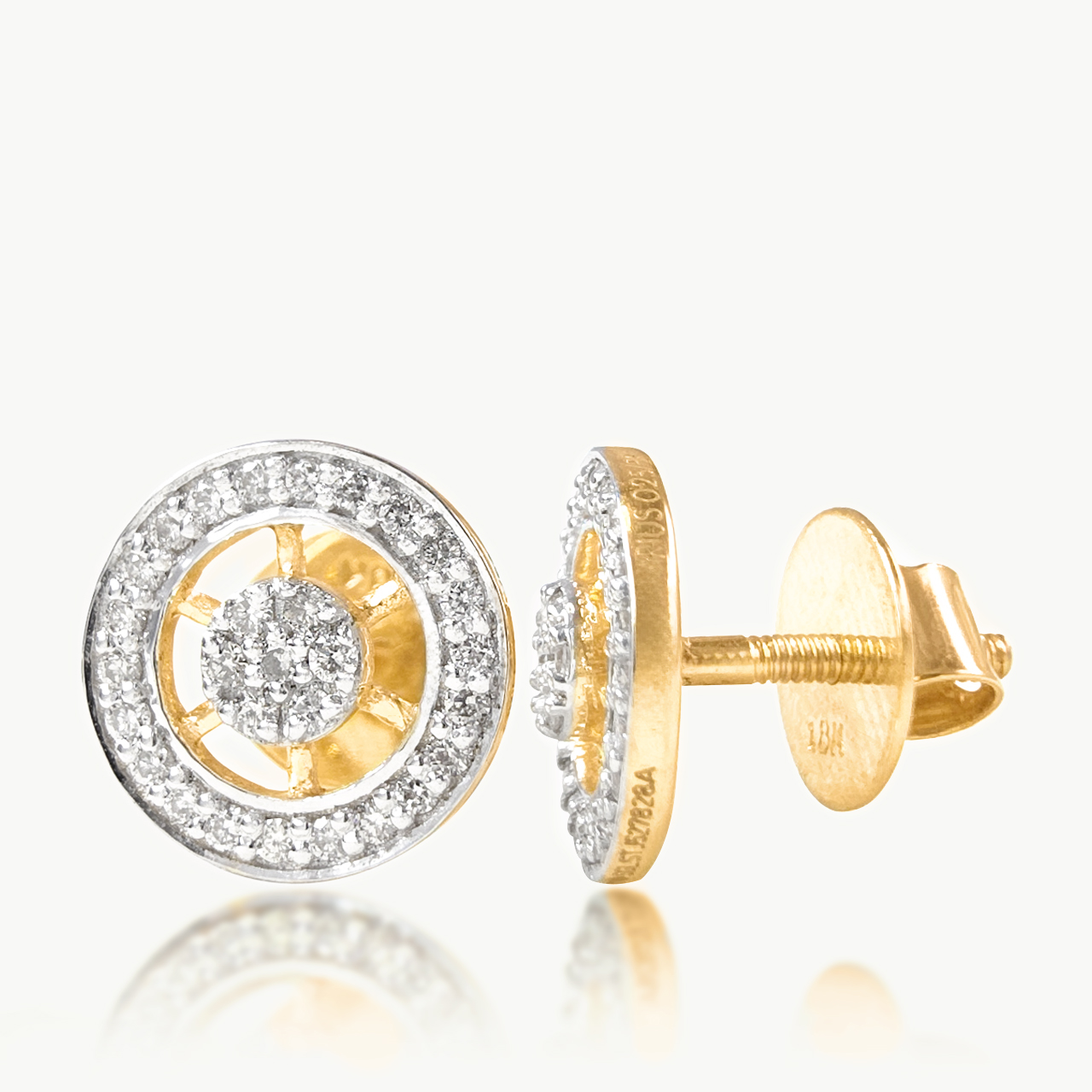 Wheelie Design Earrings