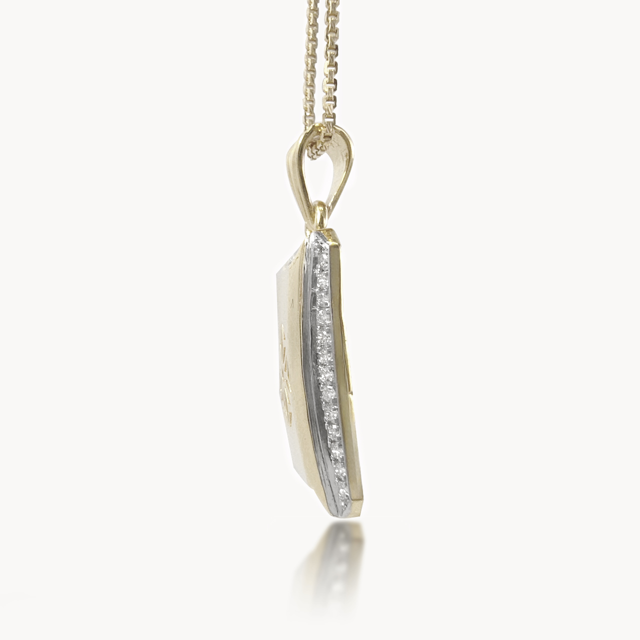 Kriti Mandala Diamond Pendant