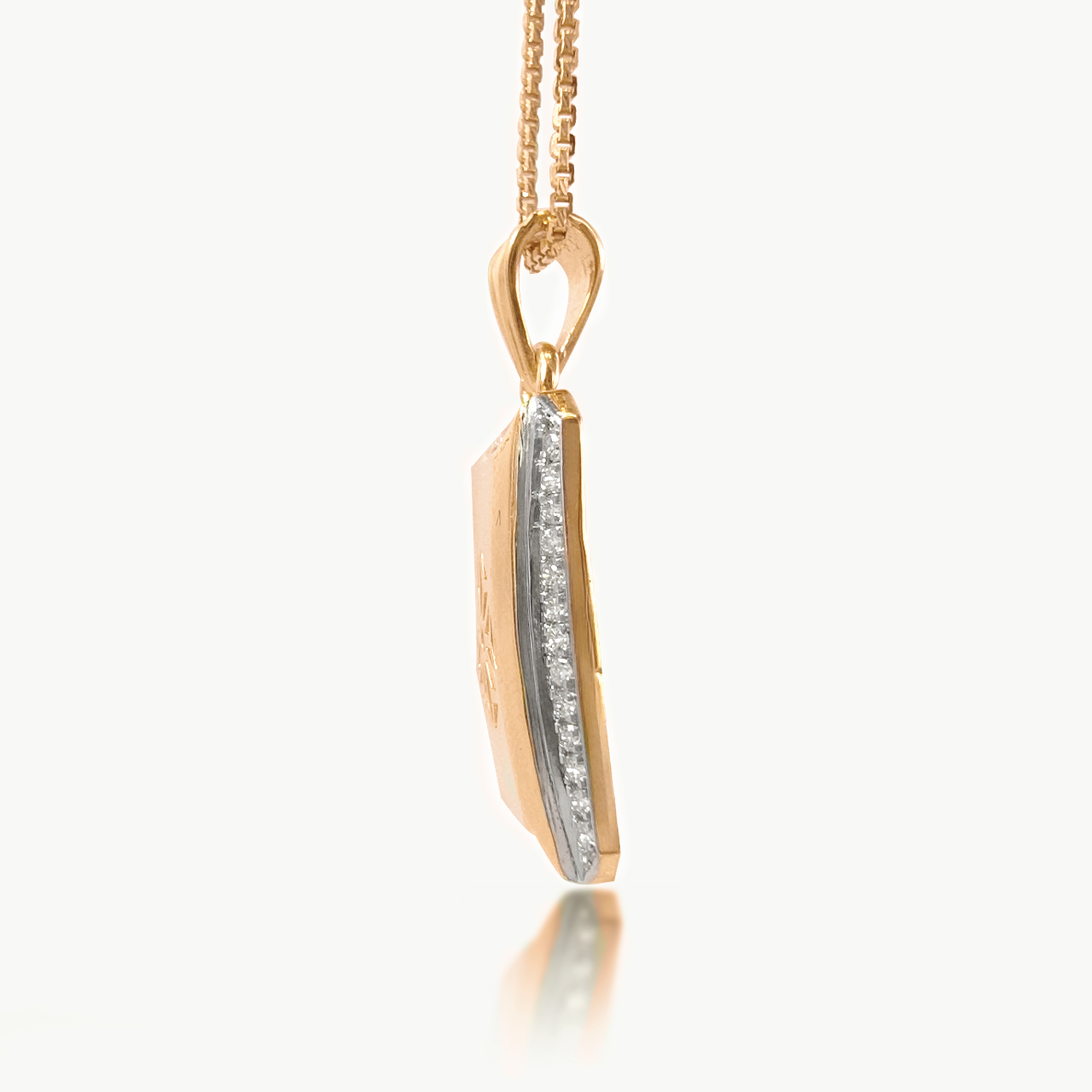 Kriti Mandala Diamond Pendant