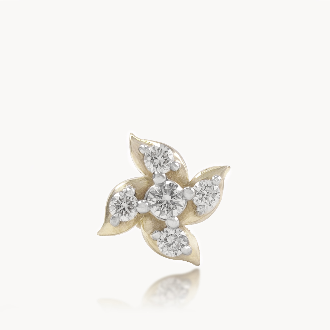Five High Diamonds Nosepin