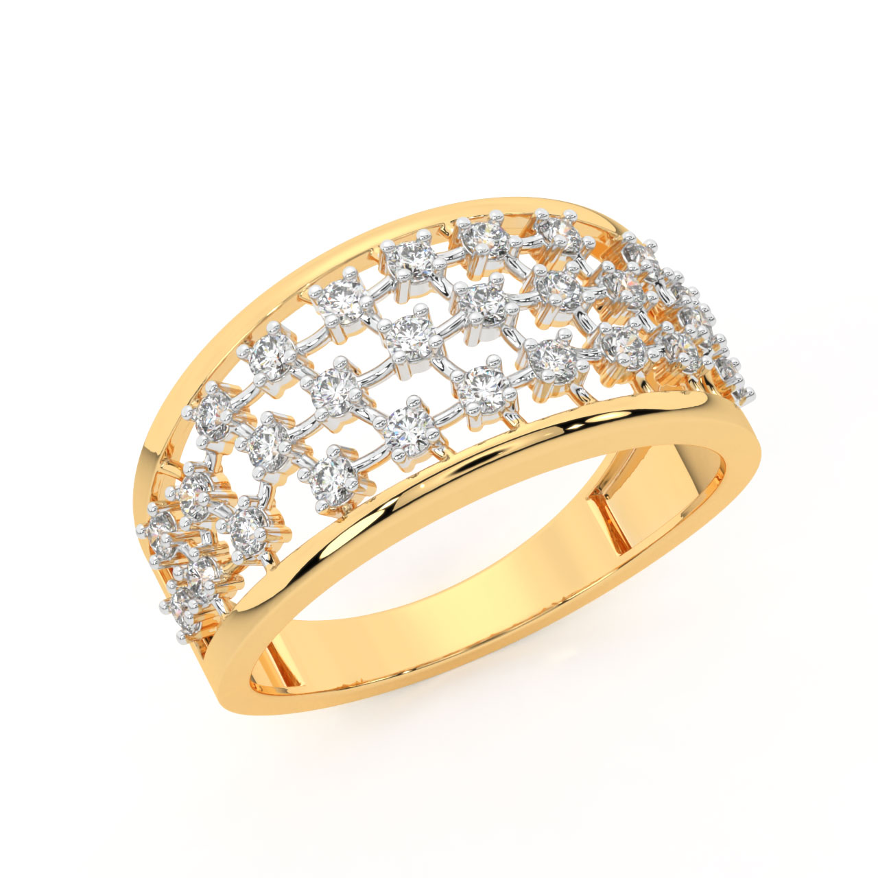 Gaynor Round Diamond Engagement Ring