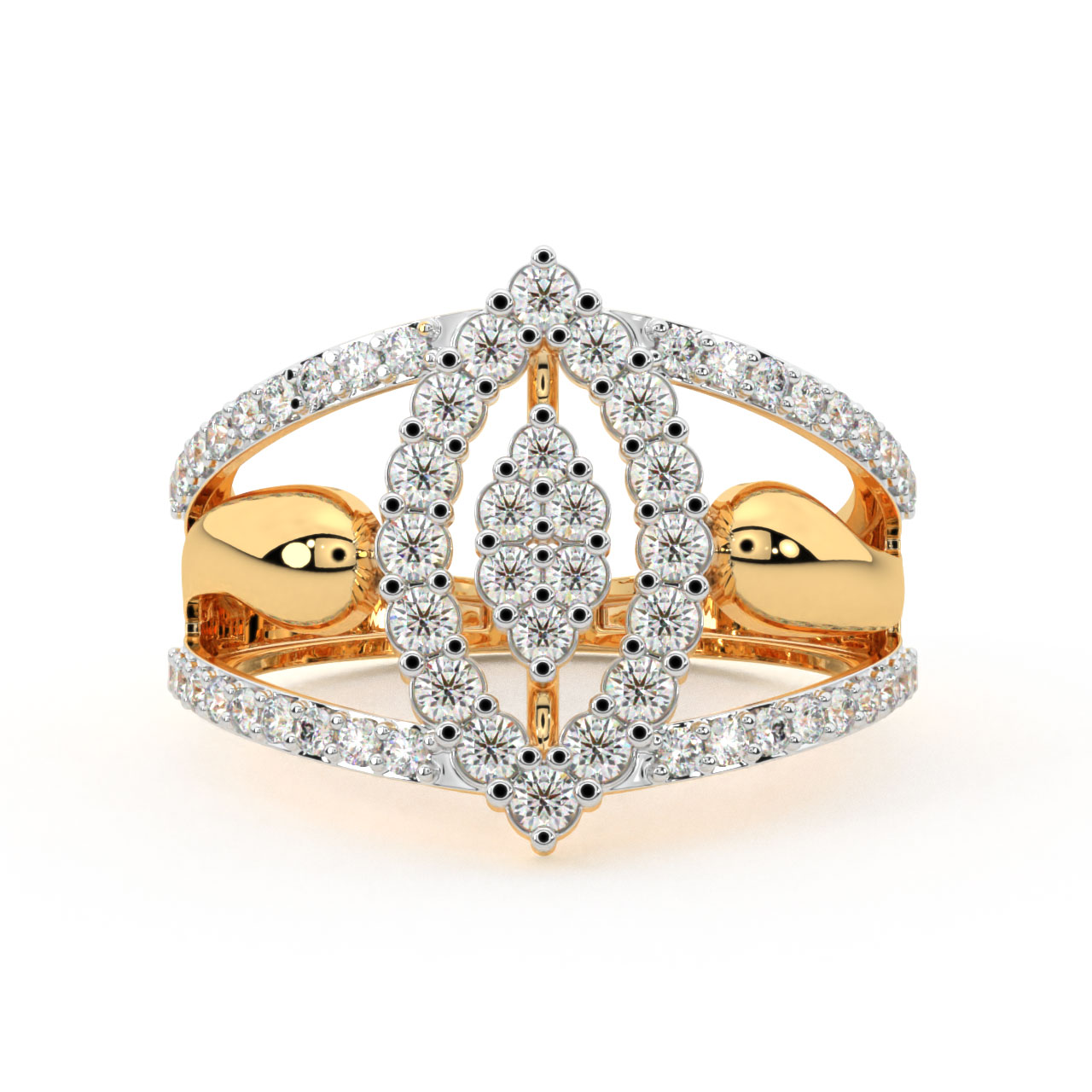 Jihan Round Diamond Engagement Ring