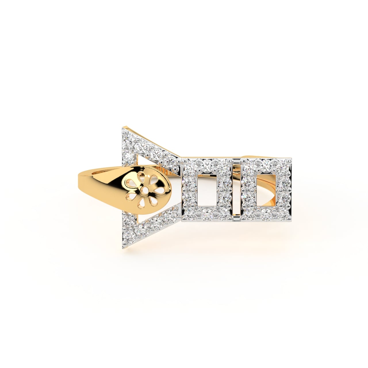 Yori Round Diamond Engagement Ring