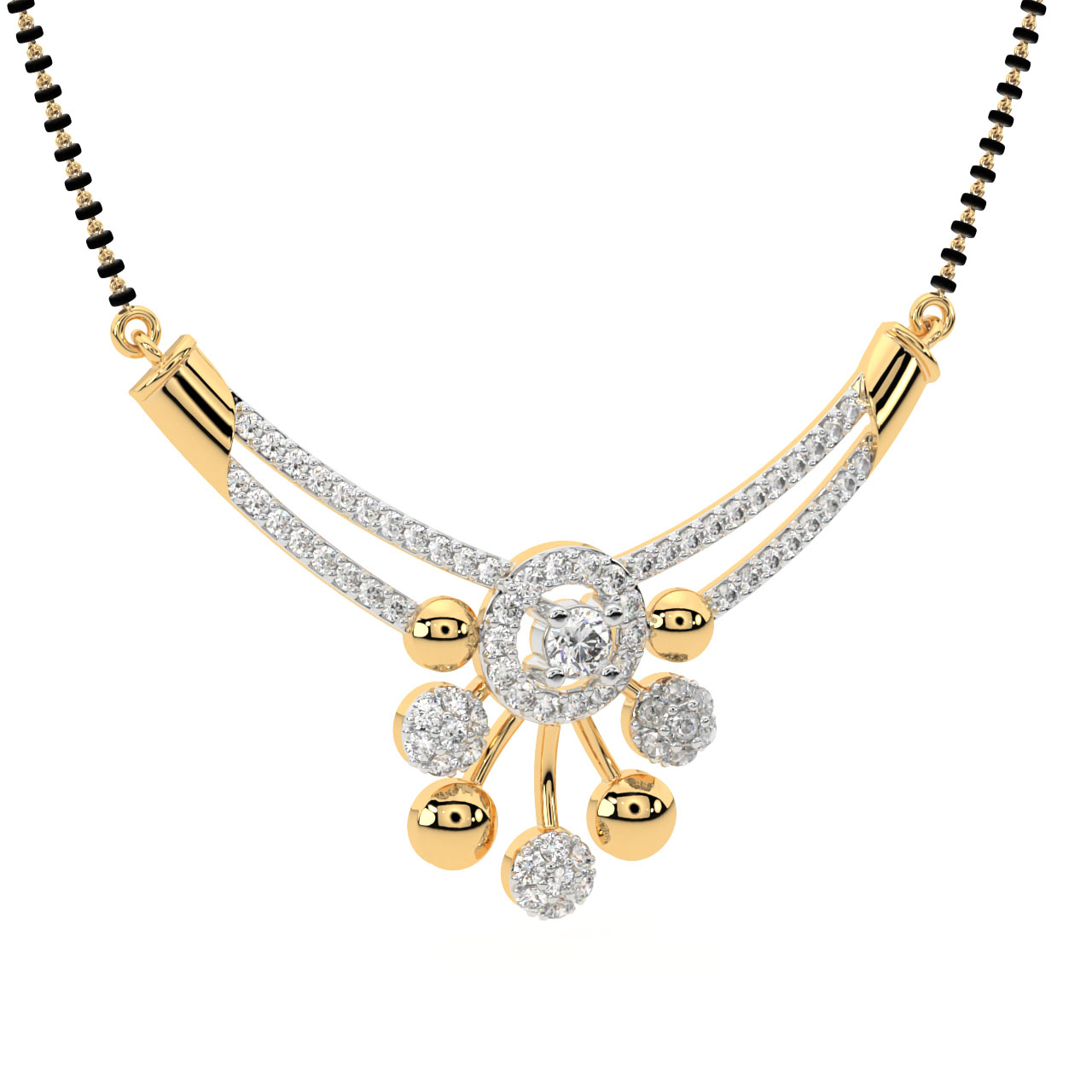 Diamond Mangalsutra For Women