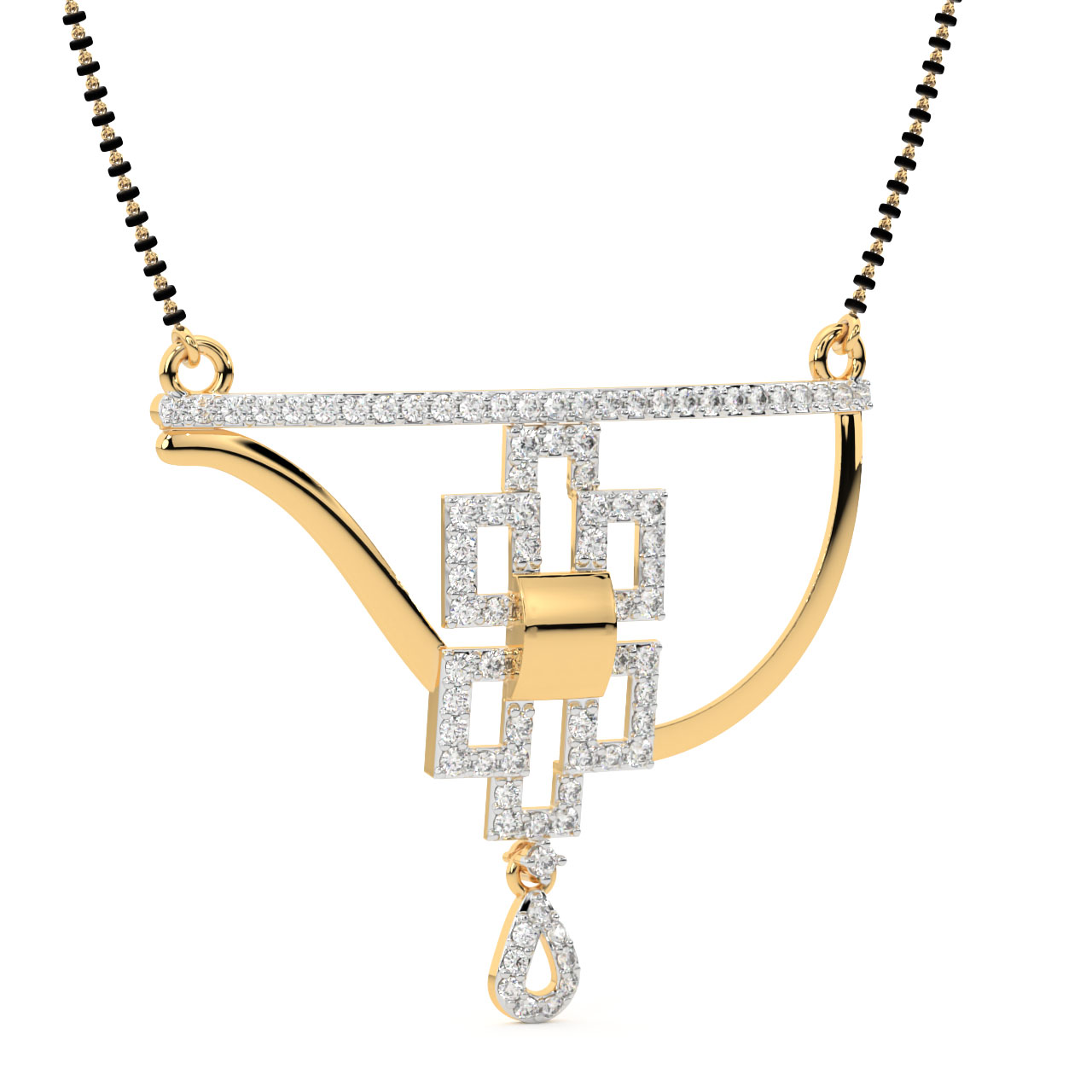 Diamond Mangalsutra Design For Women