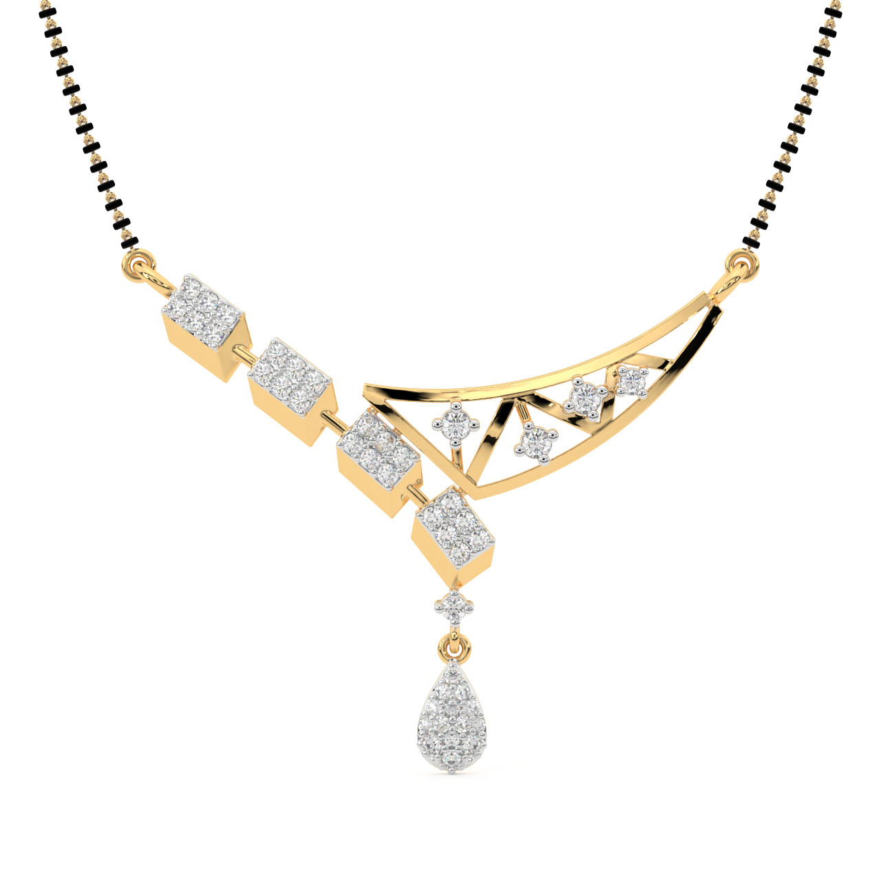 Gold Mangalsutra Design For Ladies