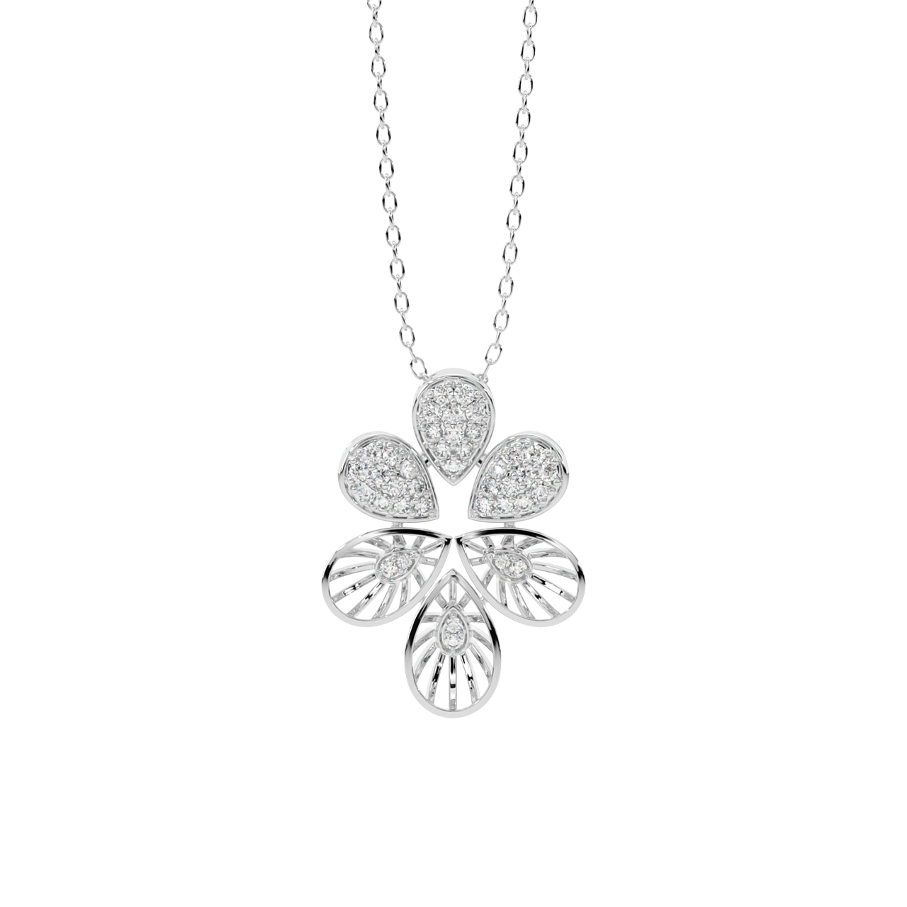 Fahey Round Diamond Pendant