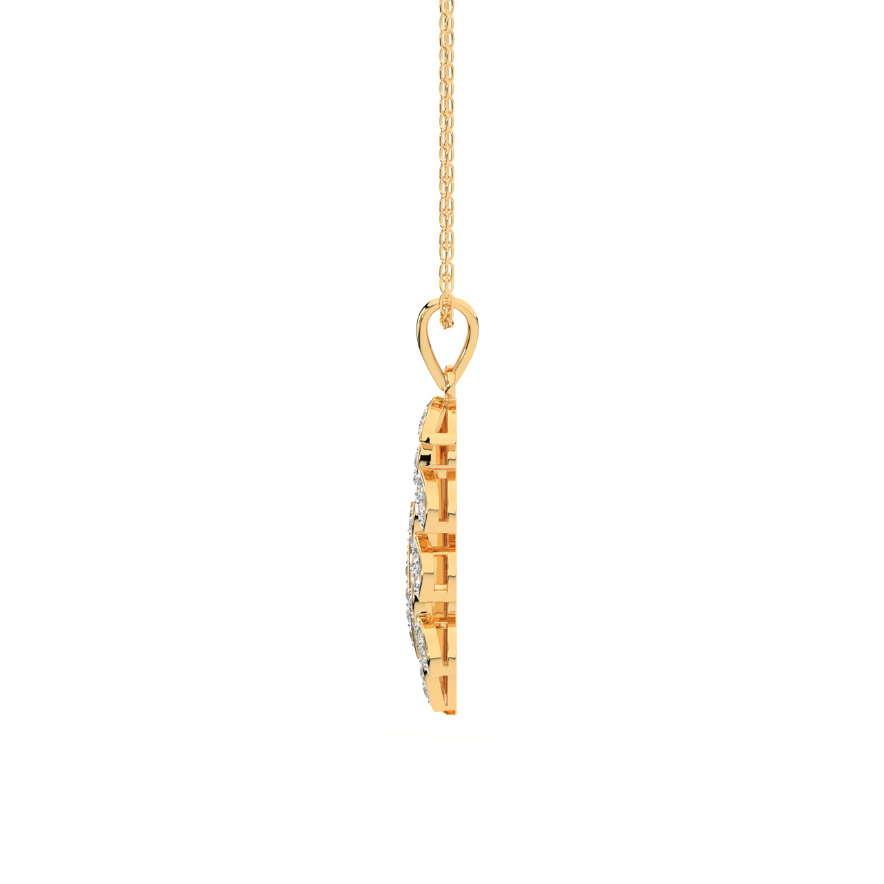 Madden Round Diamond Office Wear Pendant