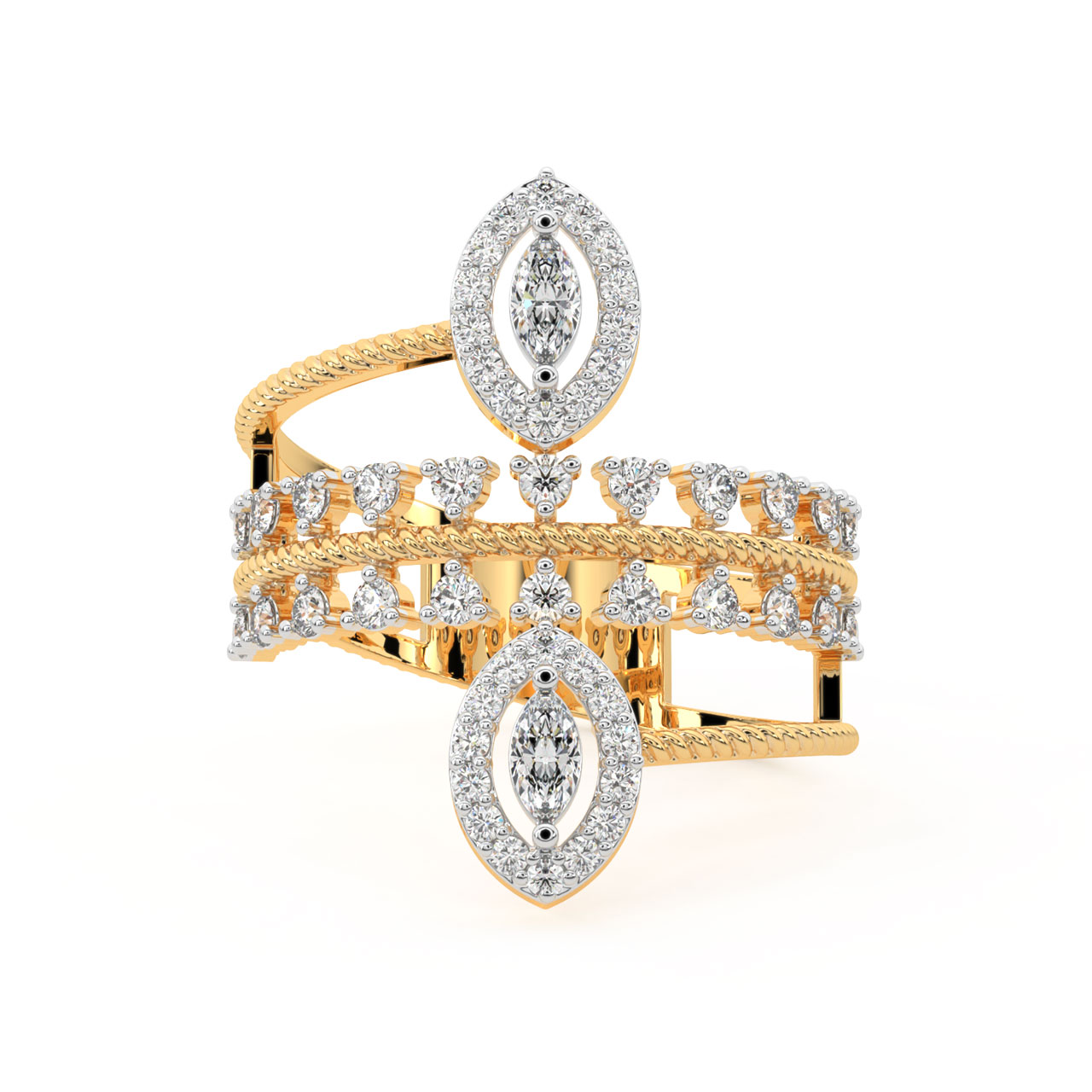 Tamera Round Diamond Engagement Ring