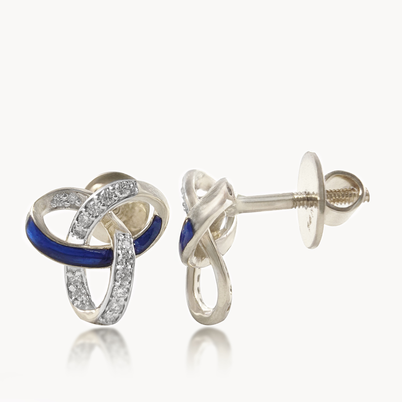 Forever Intertwined Diamond Earrings
