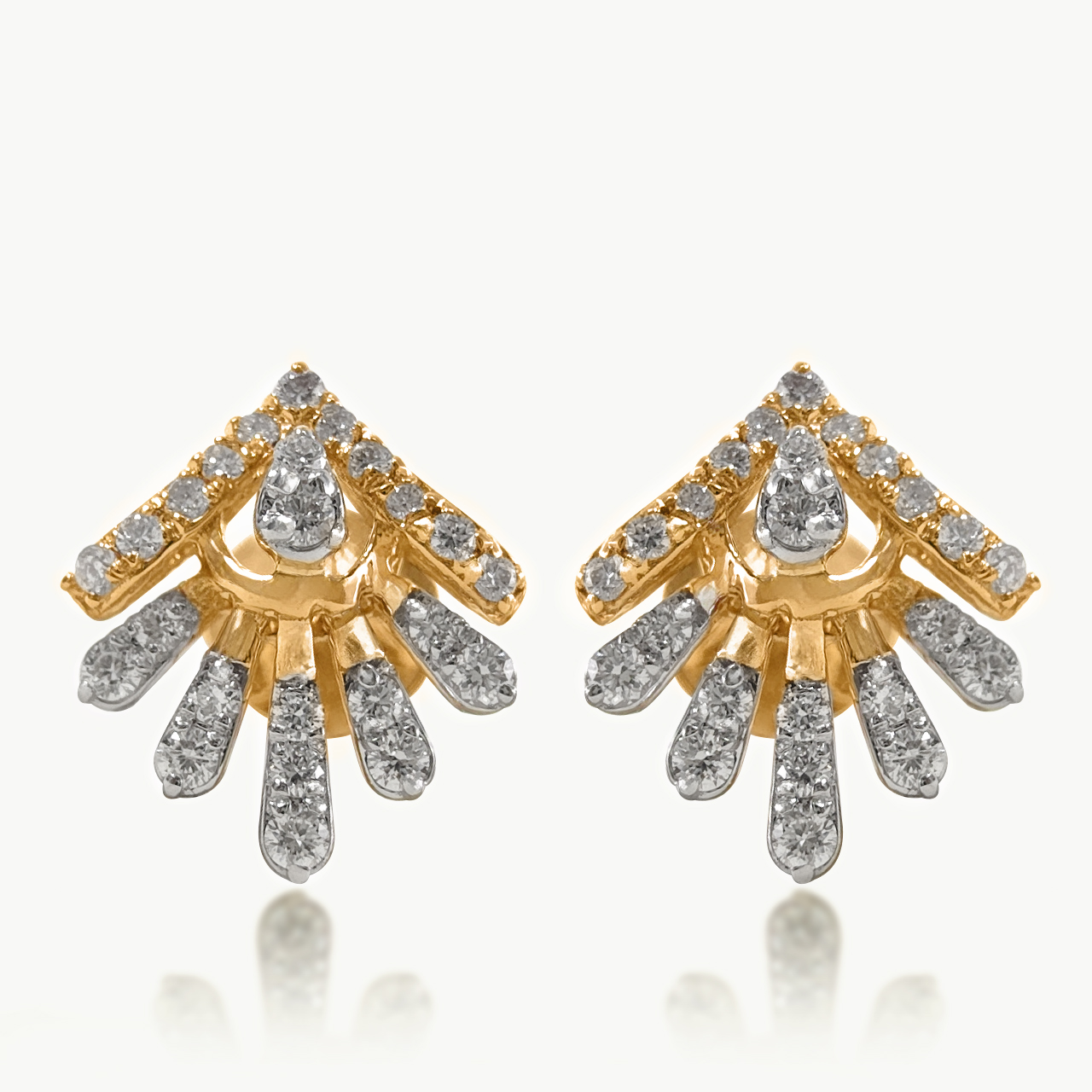 Aurora Flare Diamond Studs