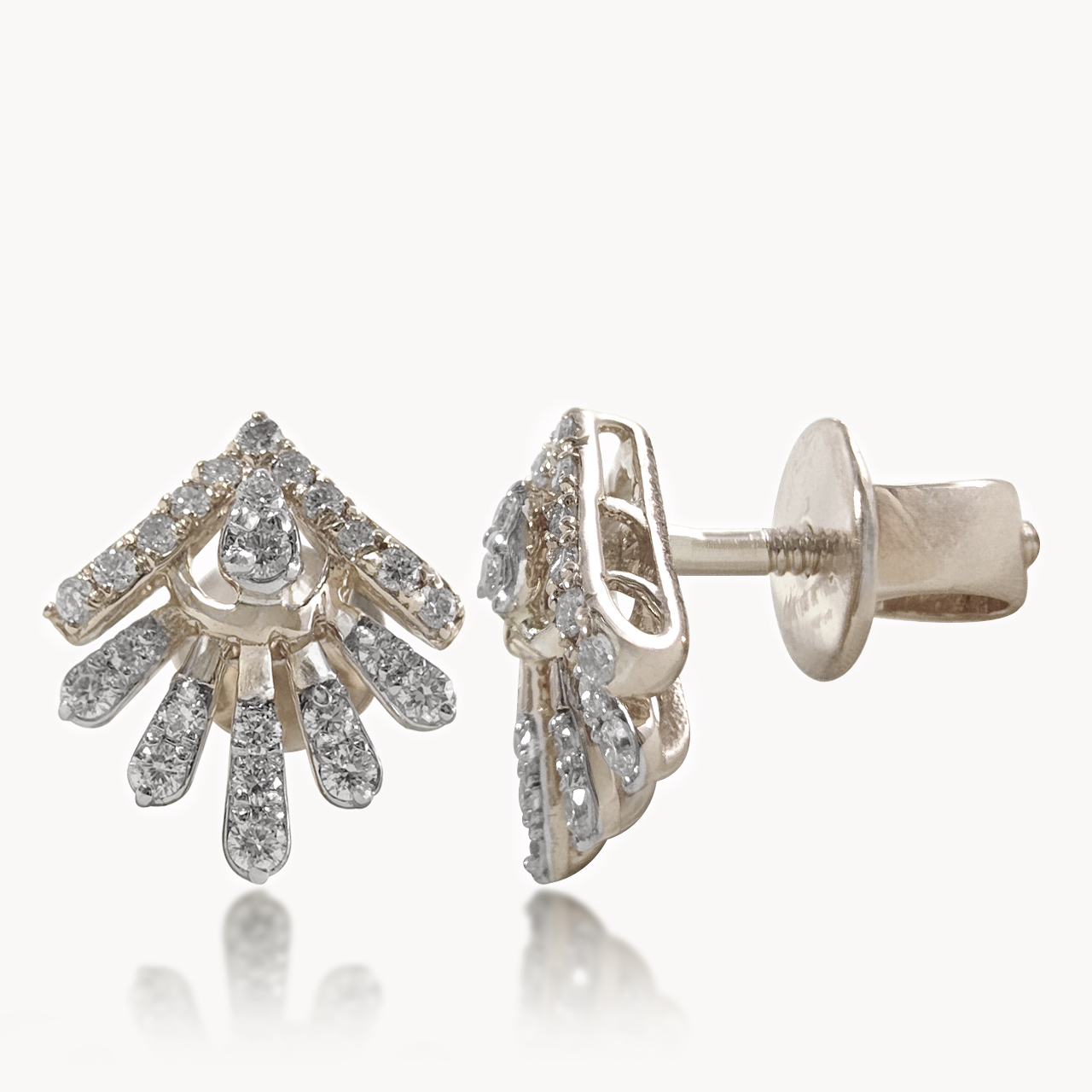 Aurora Flare Diamond Studs