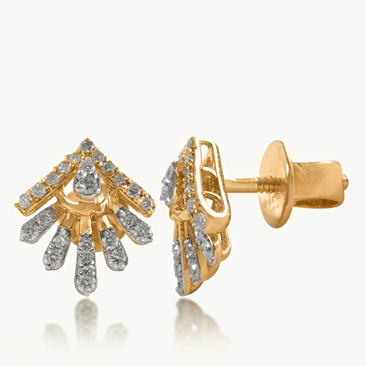 Aurora Flare Diamond Studs