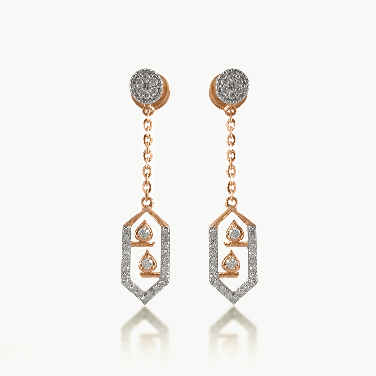 Ethereal Grace Diamond Danglers