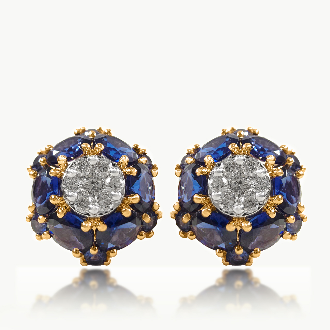Midnight Majesty Diamond Studs