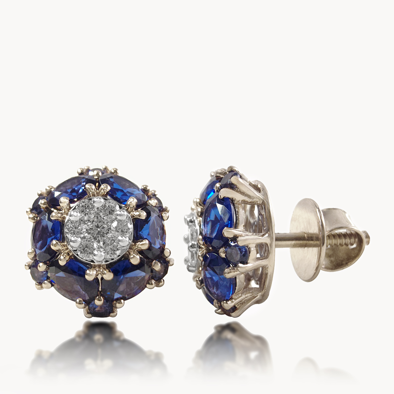 Midnight Majesty Diamond Studs