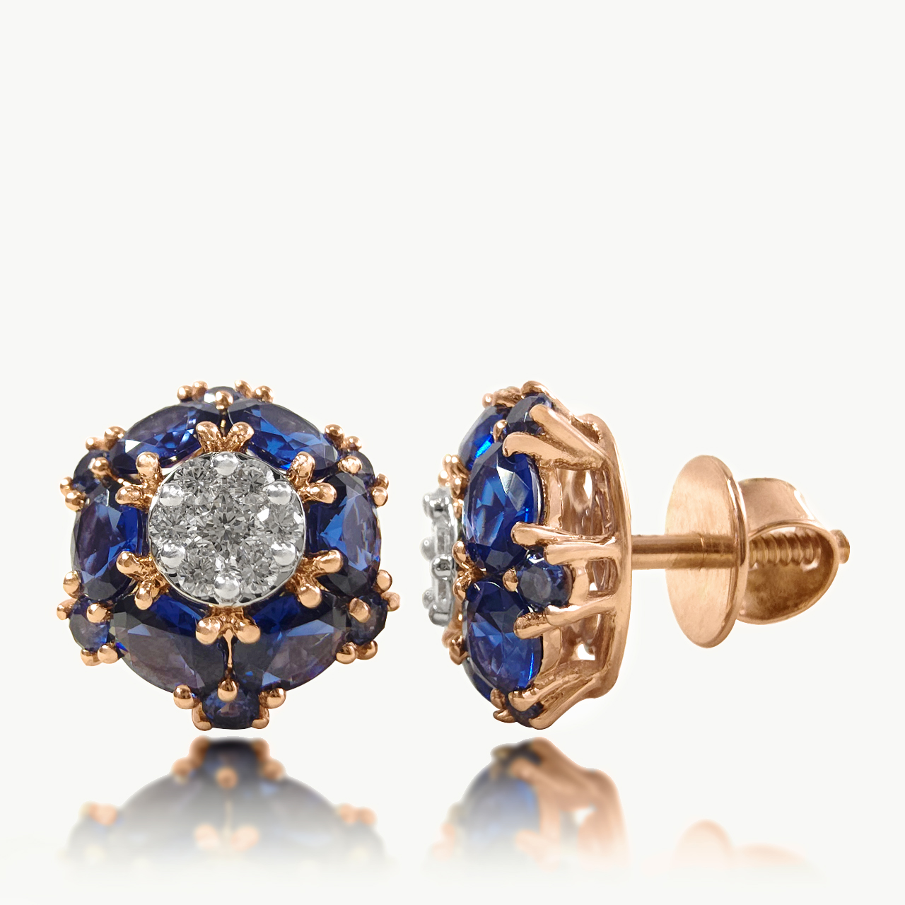 Midnight Majesty Diamond Studs
